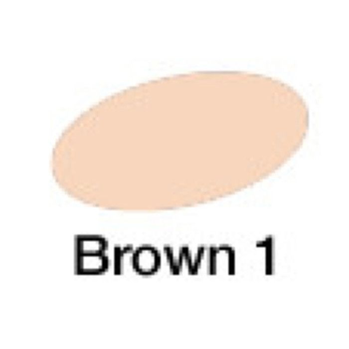 Marqueur à alcool - GRAPH'IT - 3010 - Indélébile - Marron - Double-pointe