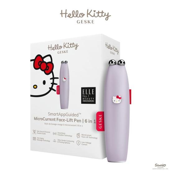 Geske Hello Kitty Микротоковая ручка для подтяжки лица 6 в 1