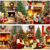5D DIY Diamond Painting Christmas Tree Diamond Embroidery Cross Stitch Crafts Full Round Drill Home Decor Christmas Gift