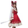 [Milky Time] Hakurei Reimu Cosplay Anime Halloween Women's Lolita Shrine Maiden (XL)