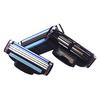 4Pcs Latest  Three-layer Razor Blades Versatile Mach 3 Cartridges Manual Razor Blades Shaving