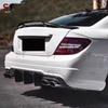 Задний диффузор из углеродного волокна для Mercedes W204 C63 AMG. Комплект кузова.