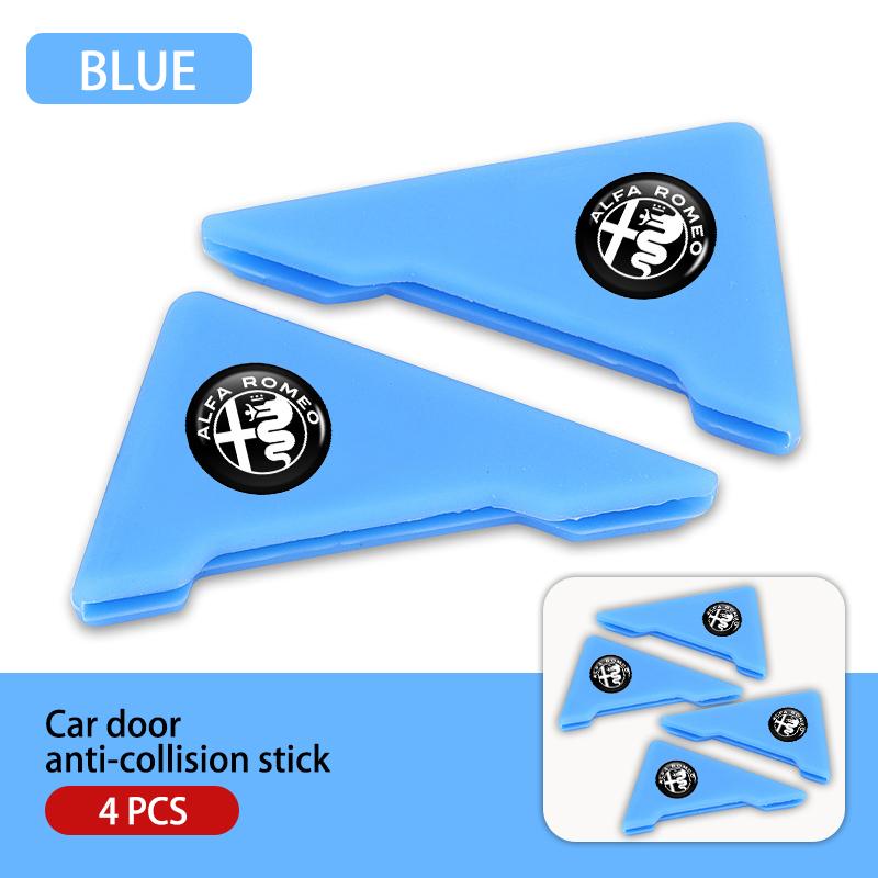 Car Stickers For Alfa Romeo For Alfa Romeo Car Door Corner Protector Cover Edge Guard Anti-Collision Scratch Giulietta GT 159 14