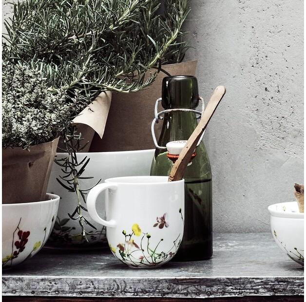 Сервиз Rosenthal Brillance Bone China Полевые цветы, 6 предметов (10530-405101-28598)