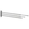 IKEA BROGRUND: Towel Holder with 3 Bars, Stainless Steel (404.267.08)