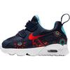 Модные Удобные Прочные Низкие Ходячие Кроссовки Air Max Детская Обувь Синий Красный Белый AO2096-400