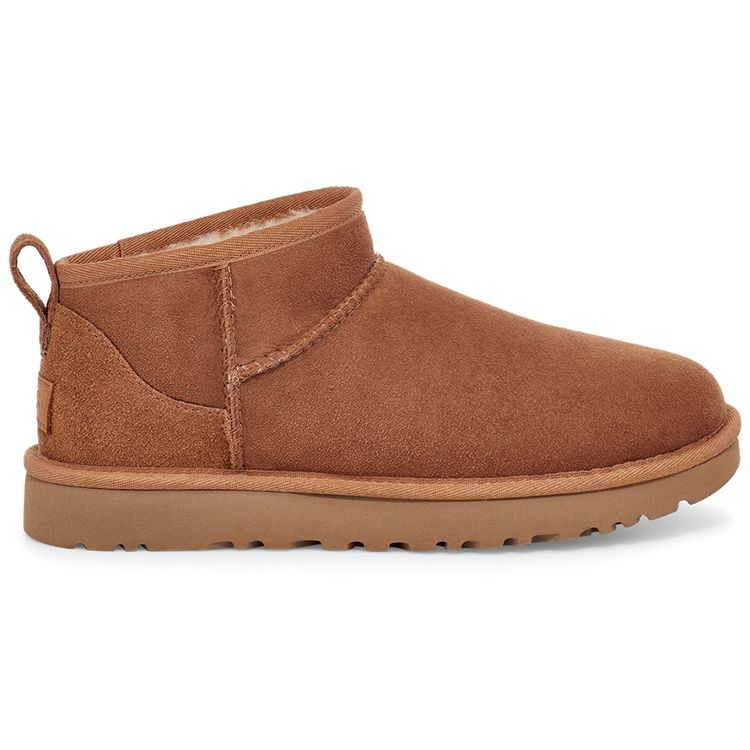 UGG Классические ультра мини-ботинки Chestnut женские кроссовки коричневые 1116109-CHE