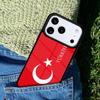 Турция турецкий флаг мягкий чехол для телефона для iPhone 17 AIR 16 Pro Max 15 14 Pro 11 12 13 противоударный силиконовый чехол