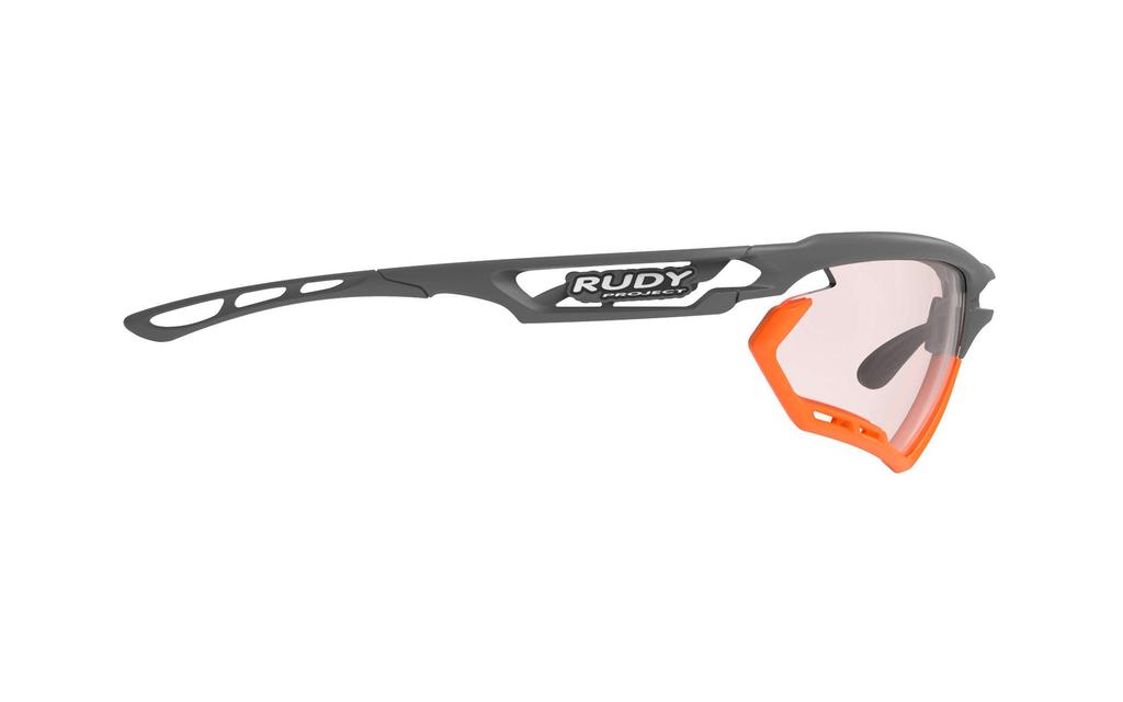 RUDYPROJECT Photonic Piyombo Матовый бампер Линза Impact X2 Фотохромная красная 17 мм Солнцезащитные очки, Оправа, Мандарин, Линзы, Ширина 72 мм, Высота 39 мм, Переносица