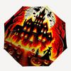 1pc Haunted House Folding Umbrella | Elegant Design, Fashionable Accessory, Durable Construction, Sturdy Ribs yy251107099