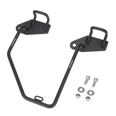 KEMIMOTO Rebel 250 Боковая поддержка сумки мотоцикла Боковая поддержка спины Поддержка подседельной сумки Rebel 250 500 2021 2022 Левая сторона Высокопрочный алюминий Черный