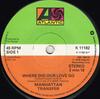 7inch Record MANHATTAN TRANSFER - Where Did Our Love Go K11182 Atlantic 1978 UK Pop Used