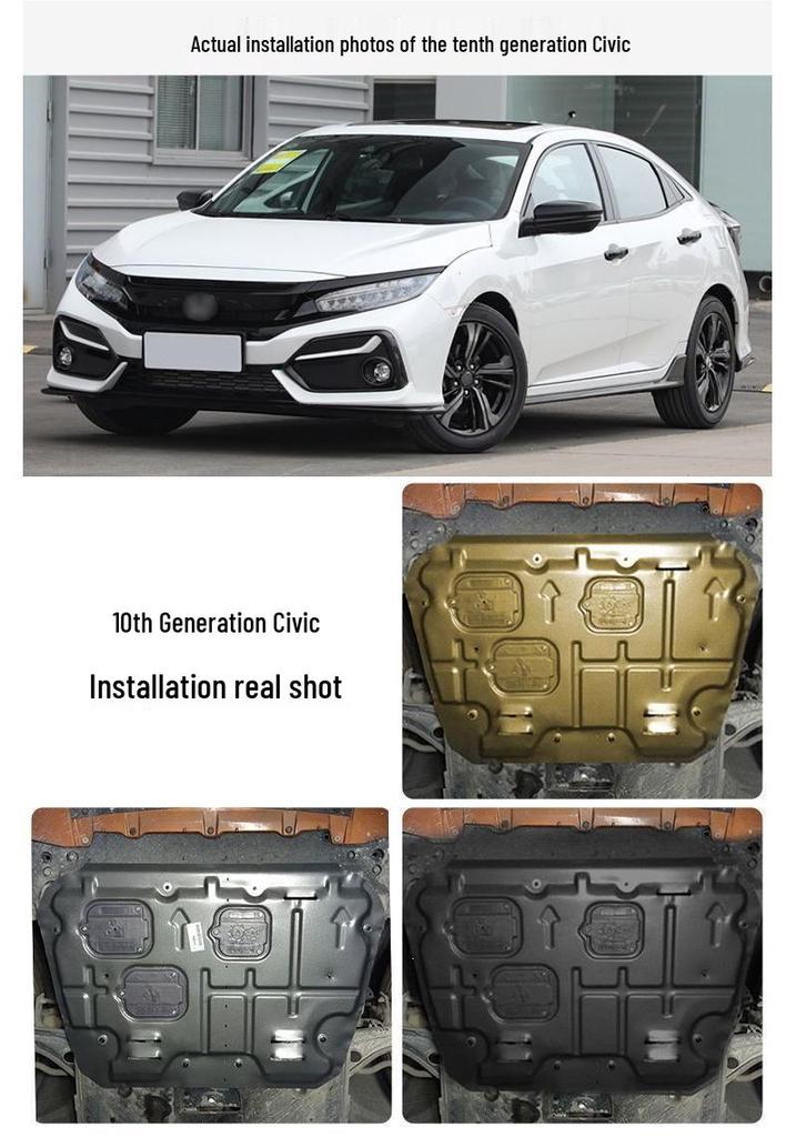 Совместимый брызговик для Toyota Corolla, Levin, Camry, Highlander, RAV4, Ralink и Yaris. Бронезащита шасси.