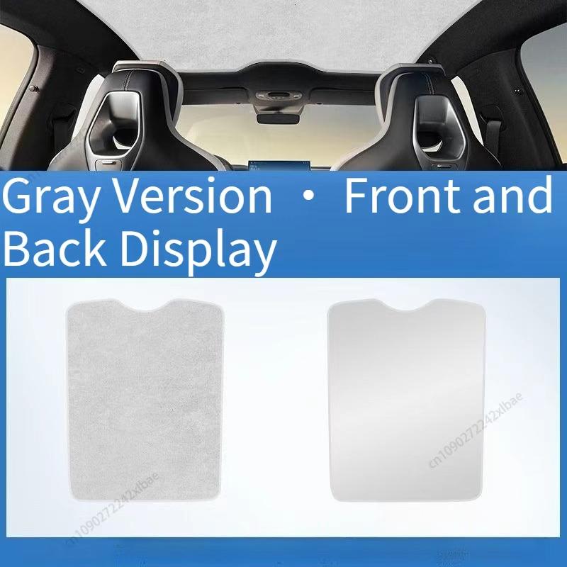 Sunroof Sunshade Heat Insulation Sun Visor, Non-Sagging Panoramic Sunshade For Xpeng G6 LHD 2024-2026 Silicone Suede Material