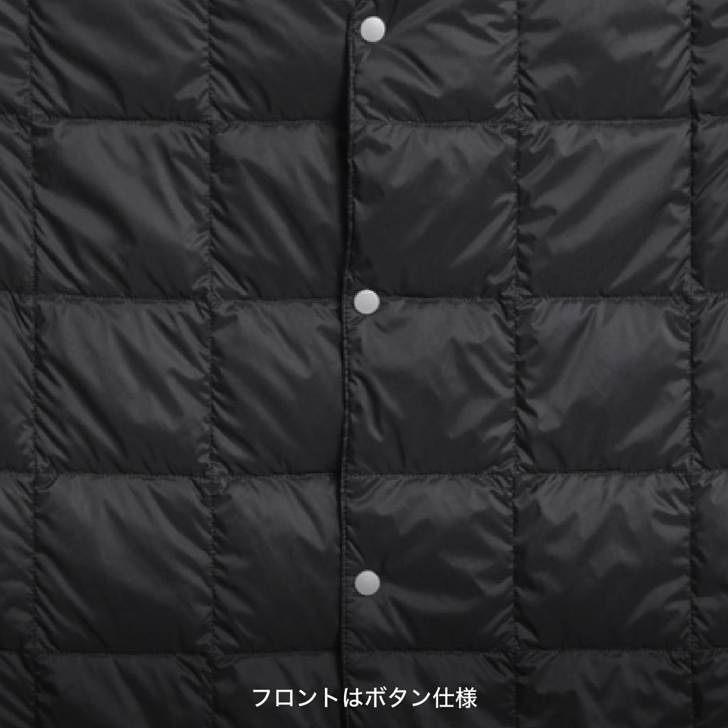 TAION Button Inner Down Vest Women's V-Neck (TAION-W001)