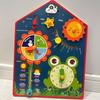 Enlightenment Clock Calendar Multifunctional Wooden Preschool Time Cognitive Building Block Children's Self-discipline Learning Board