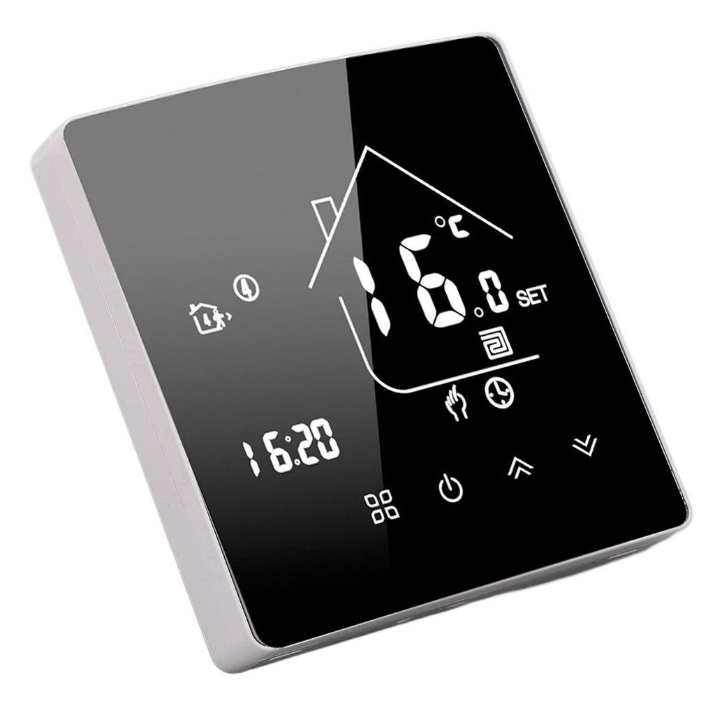 Digital Thermostat App Voice Control LCD Touch Screen Intelligent Electric Heating Temperature