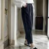 New Arrivals Open Run Women Baggie Cotton Stretch Pants Wide Leg 9 Length