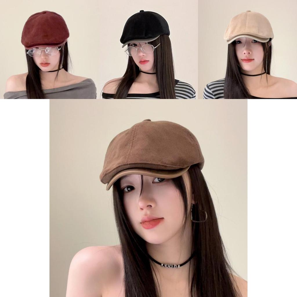 Retro Painter Hat With Sunshade And Breathability For Autumn And Spring