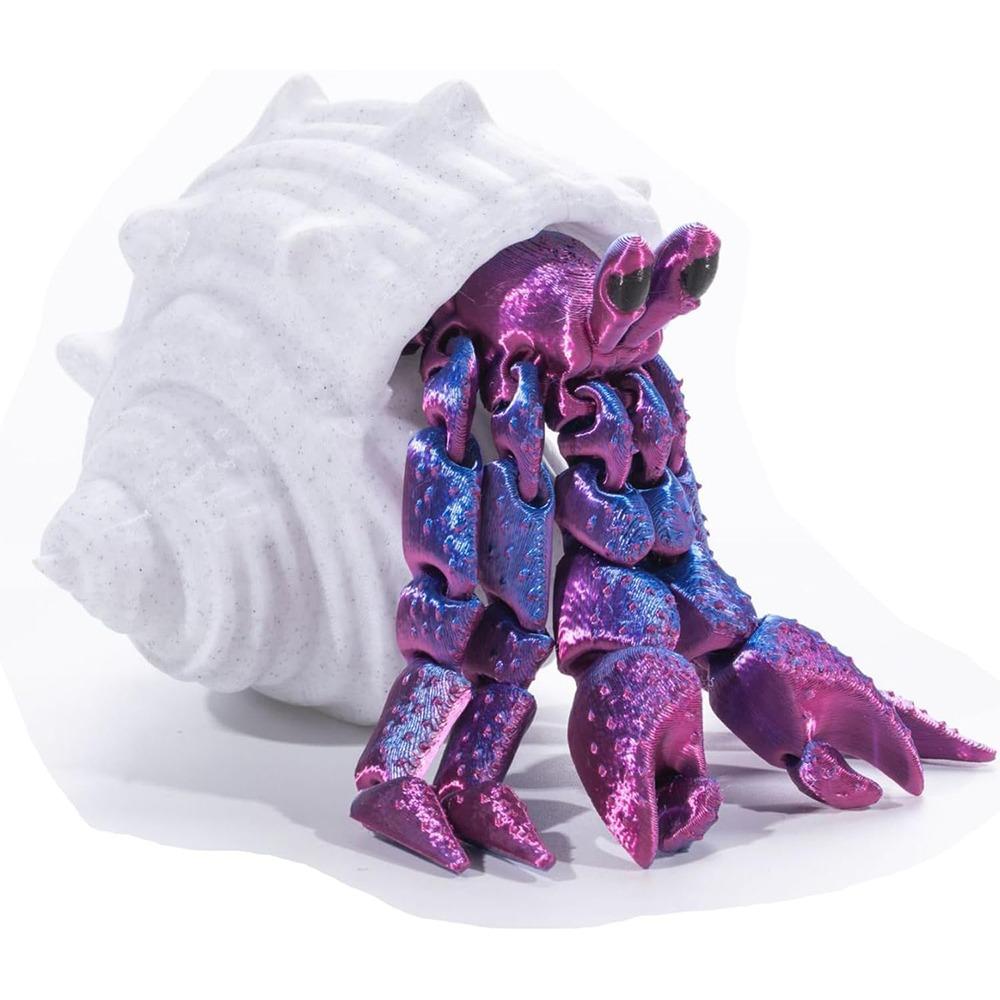 Articulated Crab Finger Toys Stress Relieving Desk Toy New Hermit Crab Toys Home Office Decor