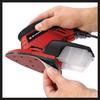 Einhell Ponceuse multifonctions TE-OS 1320 (130 W, Surface de ponçage : 104 cm2) Livré avec 3 feuilles abrasives P120