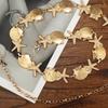 Unique Metal Shell Pearls Starfish Waist Chain Body Jewelry for Young Women Lady Girls Ocean Inspired Accessories