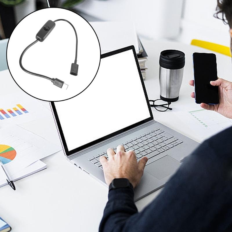 Удлинительный кабель USB C, кабель-удлинитель Type C «мама» — «папа» с переключением, зарядный кабель 5 В 3 А для мобильных устройств, 30 см