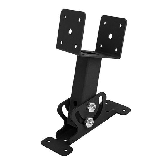 Комплект кронштейнов для подъема крыши, высокопрочный, нержавеющий, устойчивый к коррозии, с порошковым покрытием, регулируемый кронштейн для балки стояка на крыше перголы