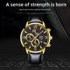 Men's Watch Belt Men's Calendar Watch Casual Watch Fashion Watch Student Quartz Watch