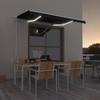 Day and Night - Day and Night Automatic Awning with LED and Wind Sensor Anthracite 350x250cm