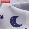 1 шт. Nuan Series 70-80% затемняющие шторы с рисунком ночного неба и принтом для спальни, гостиной, домашнего декора
