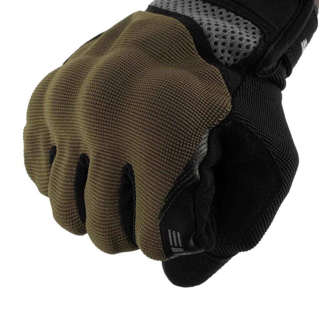 KOMINE Motorcycle Gloves 3D Protective Mesh Large GK-1633 Gloves, Ivory,