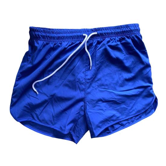 Men Shorts Lightweight Breathable Athletic Elastic Waist Casual Ultra-Short Solid Color Shorts Beach Summer Wear