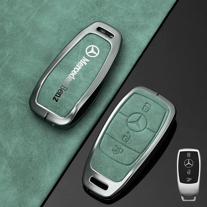 Новый 2025 Металлический Чехол-Оболочка для Автомобильного Ключа Для Mercedes Benz A C E S G-Класса GLC CLE CLA GLB GLS W177 W205 W213 W222 X167 AMG Аксессуар