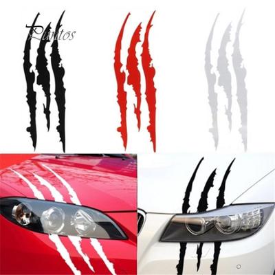 Призрачный коготь автомобиля-Стайлинг Светоотражающий свет наклейка для бровей украшение