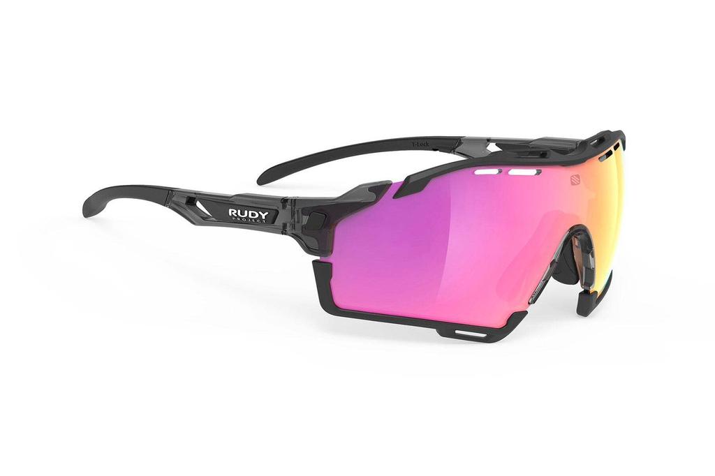 [RUDYPROJECT] Солнцезащитные очки Cut Line Кристальный ГлянецМульти Лазер Глубокий Синий Вес: 36g