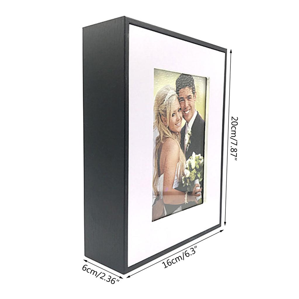 Photo Picture Frame Diversion Safe Hidden Secret Compartment To Store Money Cash Jewelry Security Stash Home Safe Box