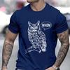 Funny Tees Tshirts for Men Who Whom Owl Tee Clothes Mens Shirt Mens TShirt Short Sleeve Clothing Funny T Shirt Man Tee Shirts