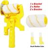 Multi-use Color Separation Paint Roller Paint Edger Roller Brush Hand-Held Paint Edger Tool for Wall Ceilings Home Room Painting