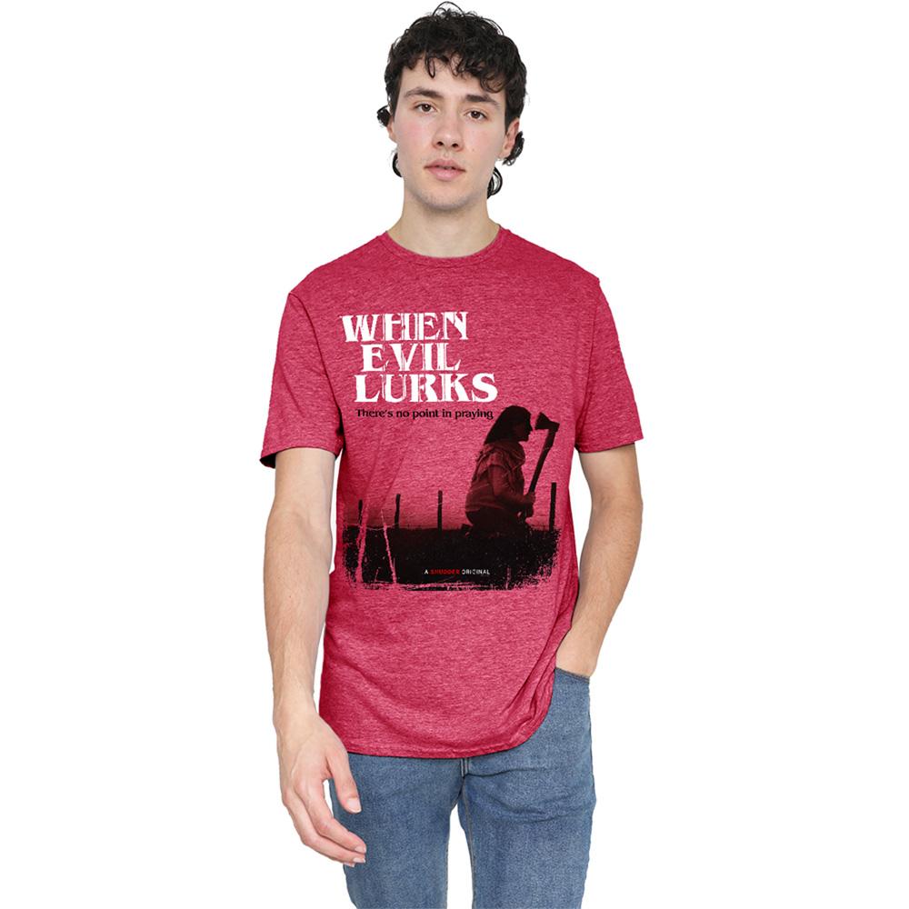 When Evil Lurks Unisex Adult Key Art Heather T-Shirt