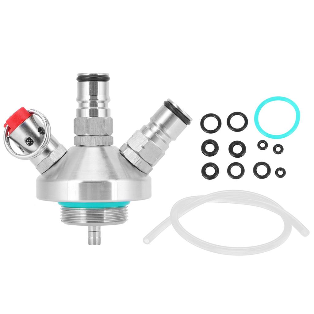 Кран для пивных бочонков 304 из нержавеющей стали, диспенсер для вина для бочек 5 л / 10 л, аксессуар для домашнего пивоварения