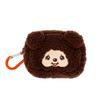Stationery Monchhichi Merchandise Mini Pouch Plush Toy with S2221578 Sun-Star Carabiner, Bear,
