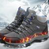Женские зимние ботинки для скалолазания с мехом, повседневные унисекс-обувь для походов, большой размер для мужчин