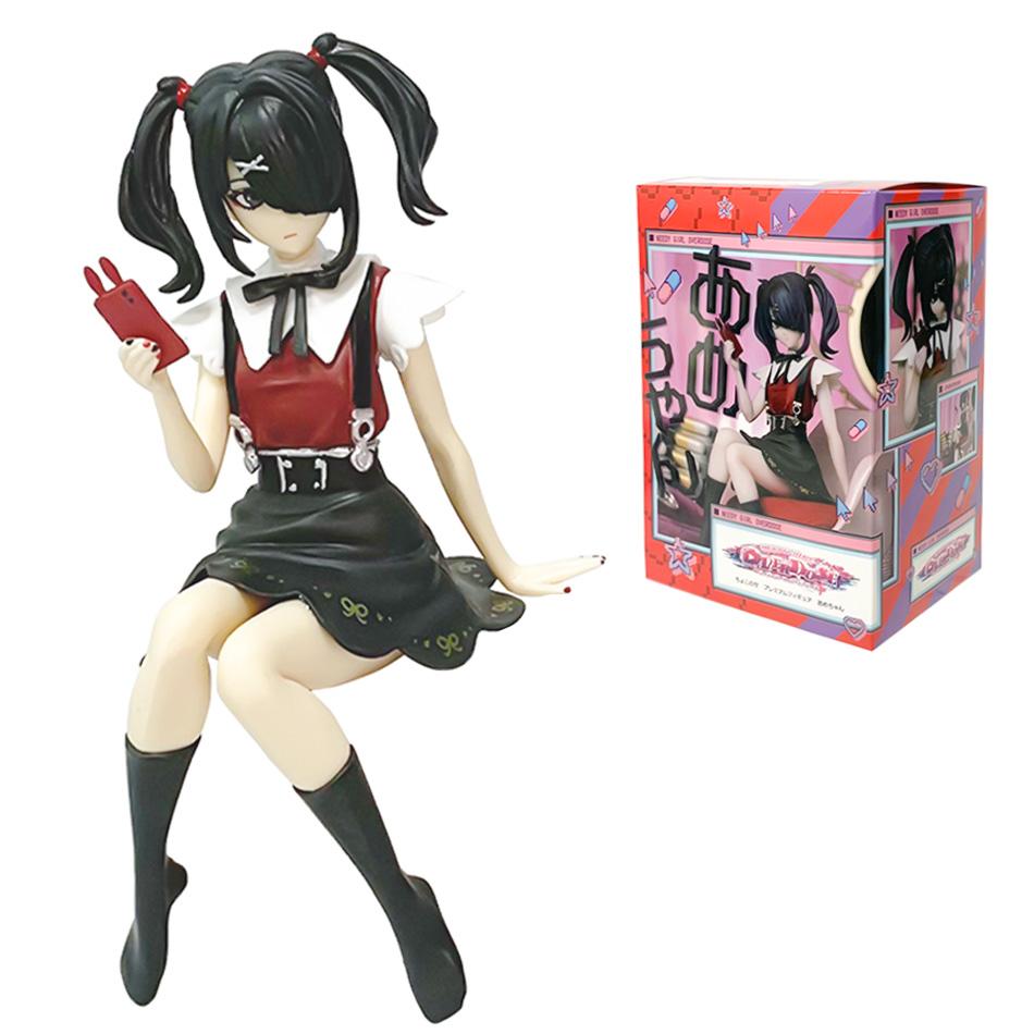 Аниме Needy Girl Overdose Милая Рейн Кандж ПВХ Фигурка Красивая Девушка Настольная Модель Коллекция Подарок на День Рождения Рождество В наличии