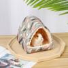 Cotton/Canvas Hamster Warm Nest Hanging Hamster House Cute Pet Sleeping Bed  Winter