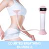 Adjustable Resistance Counted Breathing Dumbbell Lung Capacity Expander  Breathing Training Device