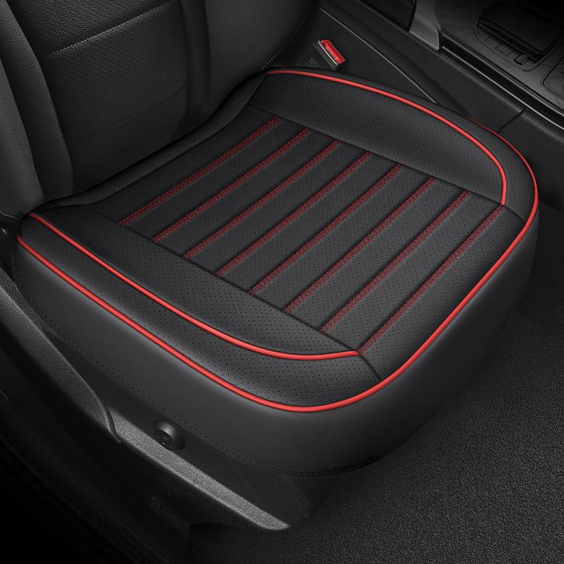 Универсальная нескользящая кожаная подушка для автомобильного сиденья без спинки, цельная, с полным покрытием, для основного и сменного водителя, лидер продаж во внешней торговле.