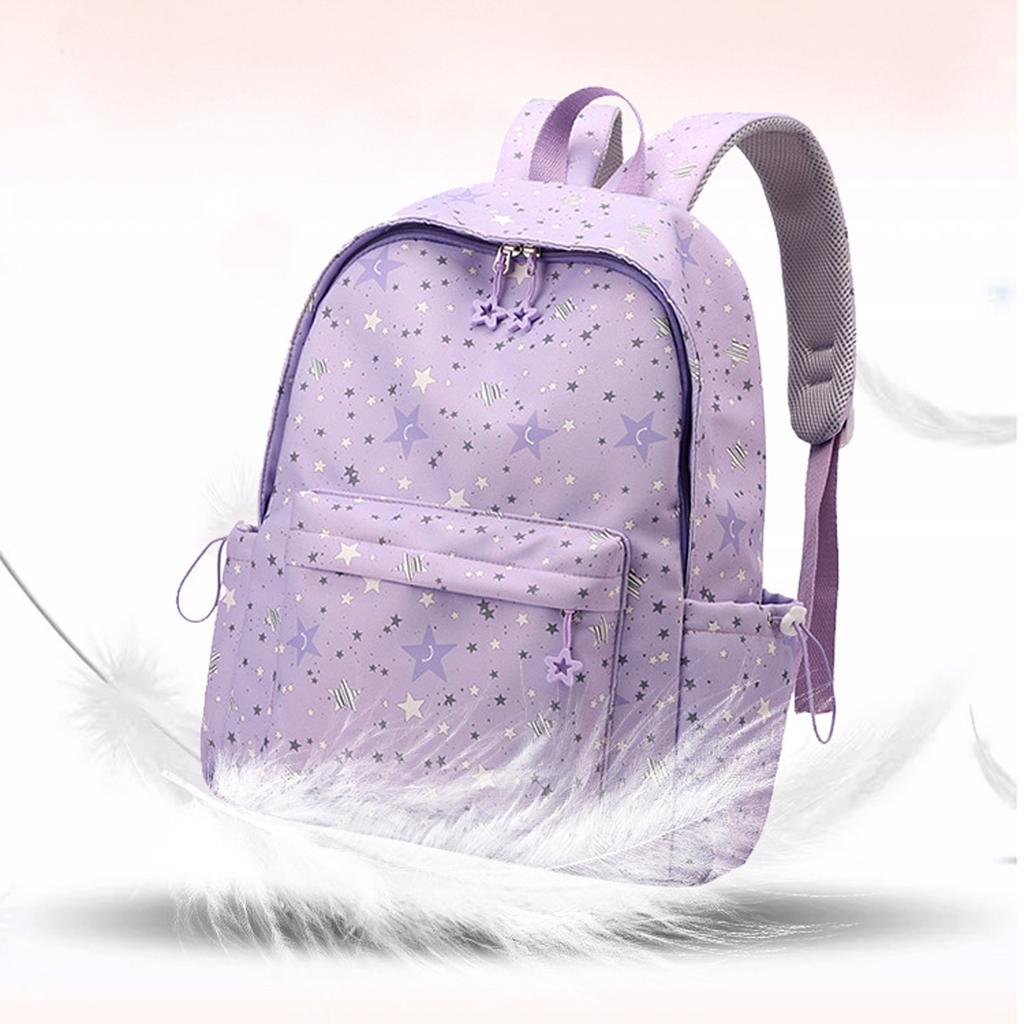 Ultra Lightweight Backpack with Star Print for and High School Students