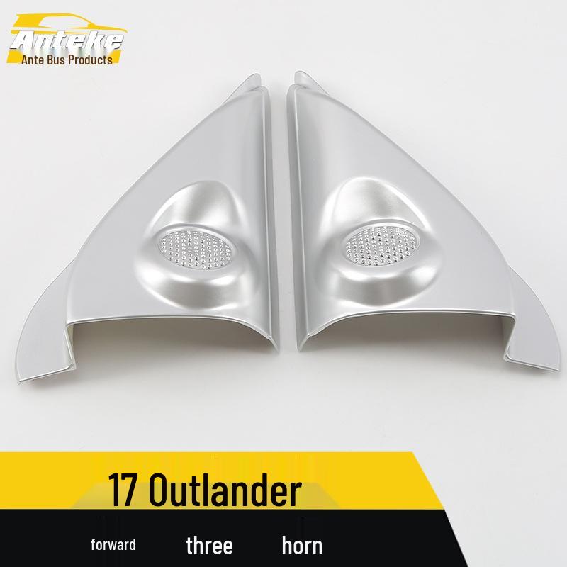 17 Outlander Front Triangle Electroplated Dashboard Decorative Sequin