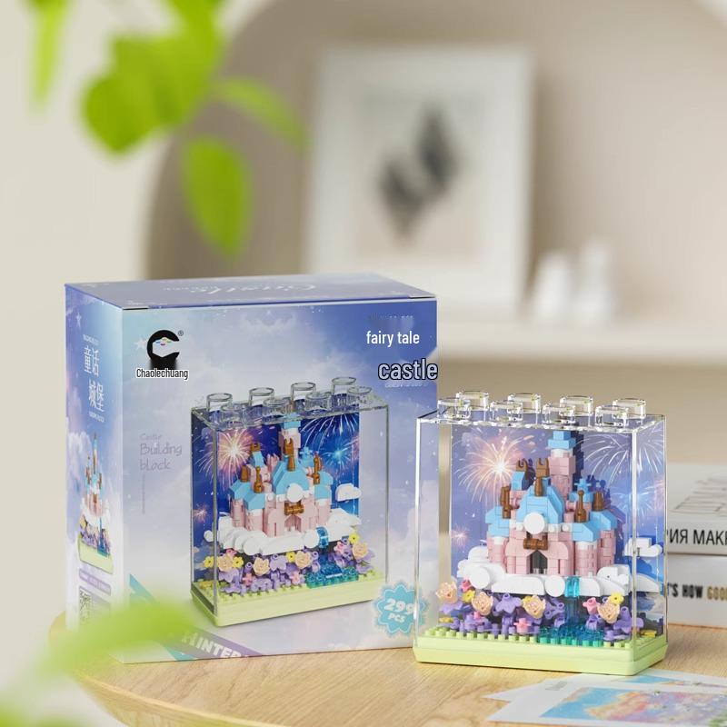 Sakura Treehouse Building Set with Dust Cover - Compatible Toy Blocks Bouquet for Kids, Perfect Arbor Day Gift